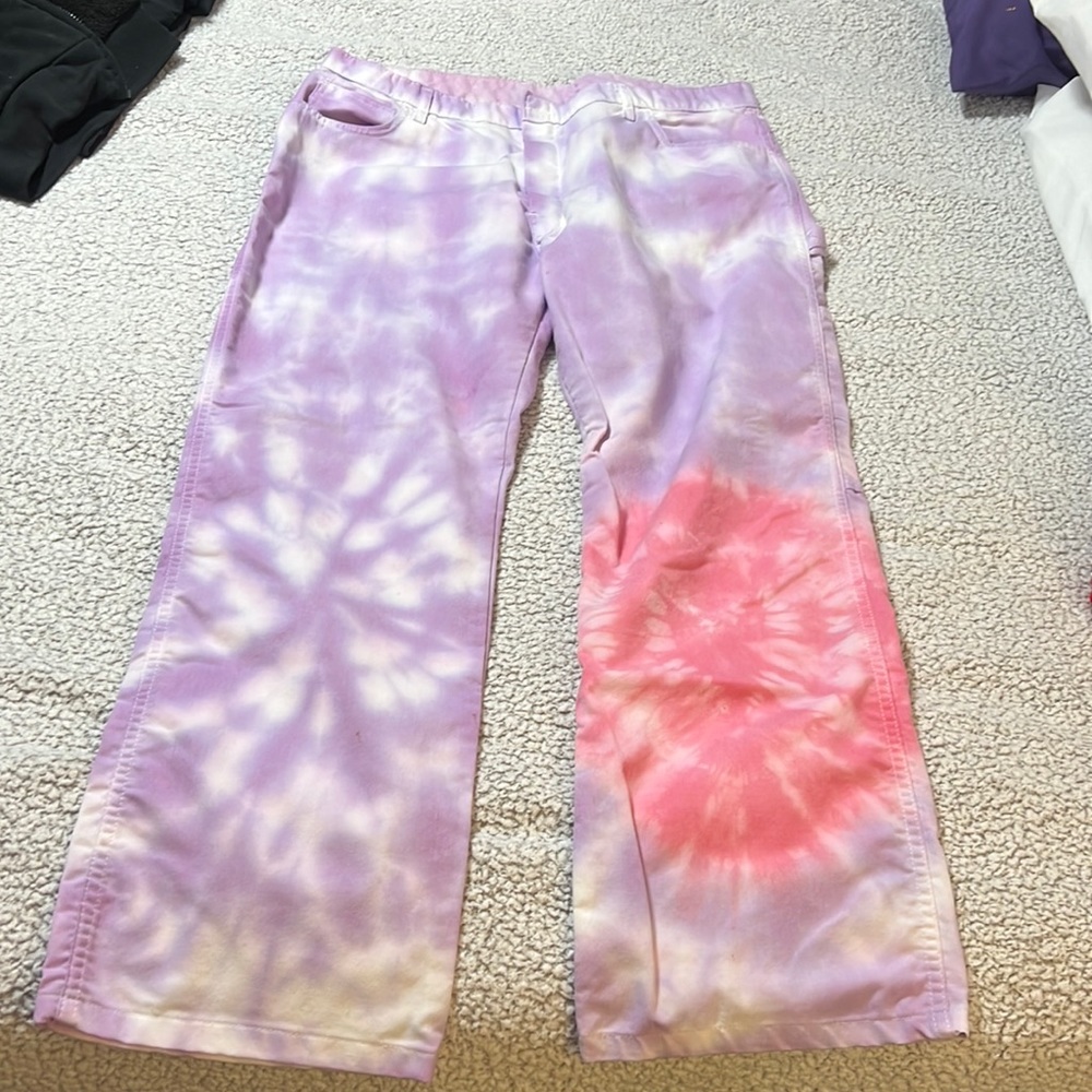 Dickies Tie Dyed Carpenter Pants 38x30